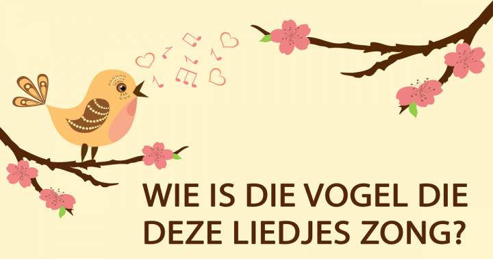 Banner for Weet jij wie deze liedjes zong?