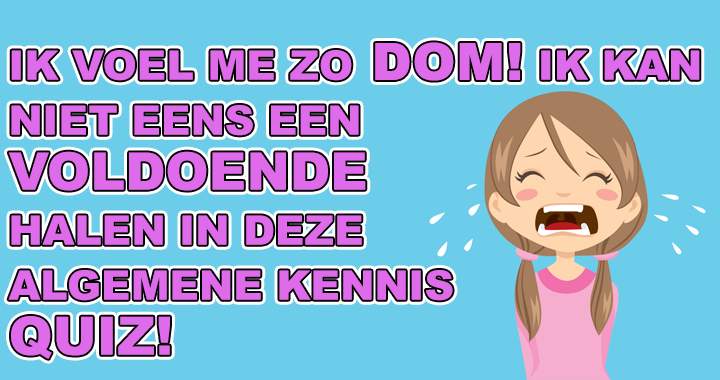 Banner for Kan jij wel een voldoende scoren? 