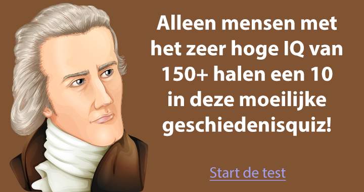 Banner for Test de hoogte van jouw geschiedenis-IQ!