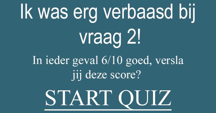 Banner for Vrijwel iedereen gaat de fout in bij vraag 2, in deze geografie quiz