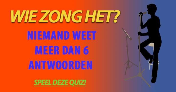 Banner for Van wie zijn deze hits?