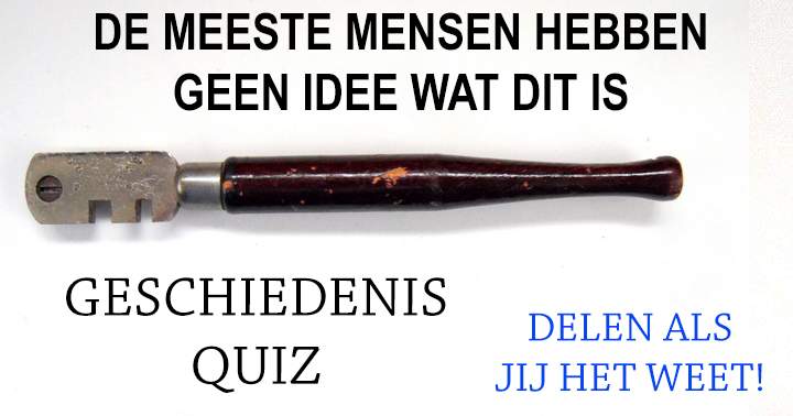 Banner for Quiz: algemene geschiedenis