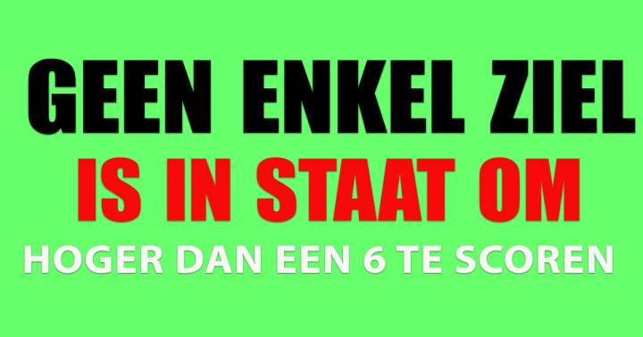 Banner for De Onmogelijke Kennisquiz!