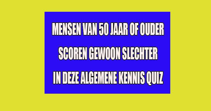 Mensen van 50 jaar of ouder kunnen zich minder goed concentreren