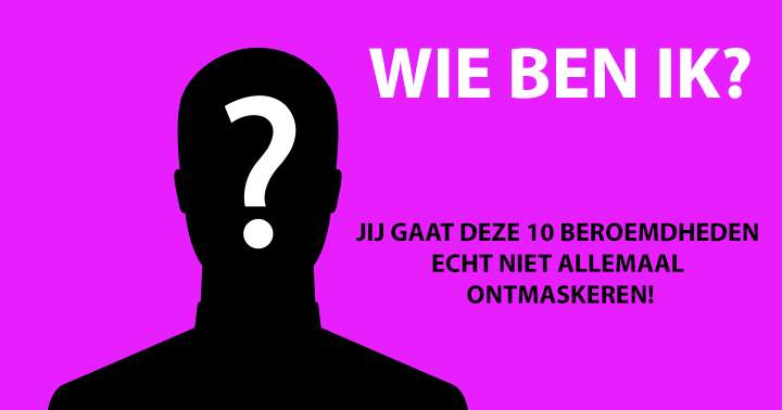 Banner for Raad jij aan de hand van een aantal hints wie wij zijn?