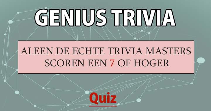 Banner for Behoor jij tot de echte Trivia Masters?