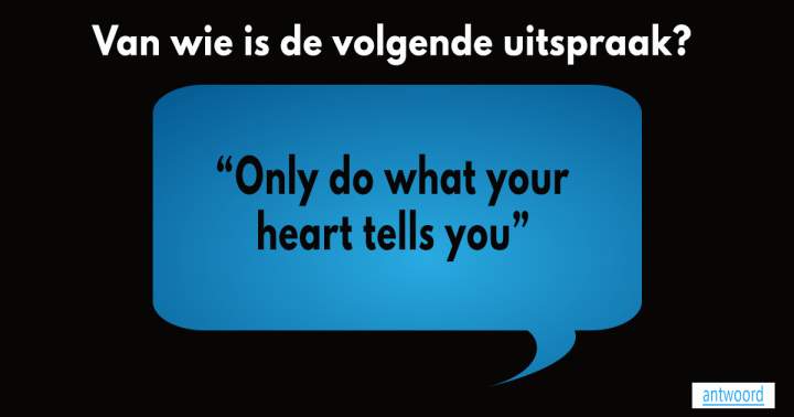 Banner for Van wie is deze beroemde quote?