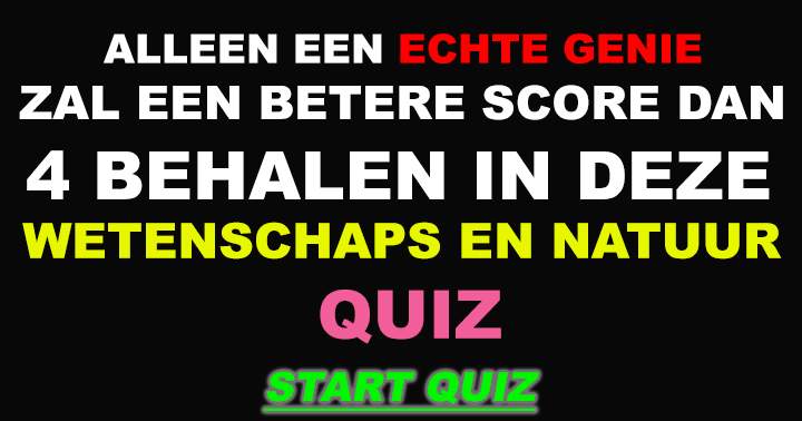 Banner for Dit is nou zo'n typische quiz voor de echte slimmeriken onder ons!