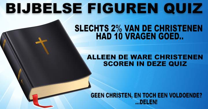 Banner for Bijbelse figuren Quiz