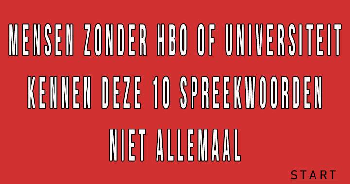 Banner for Geen HBO en toch een voldoende? Delen!