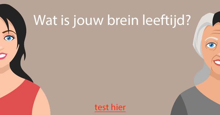 Banner for Wat is jouw brein leeftijd?