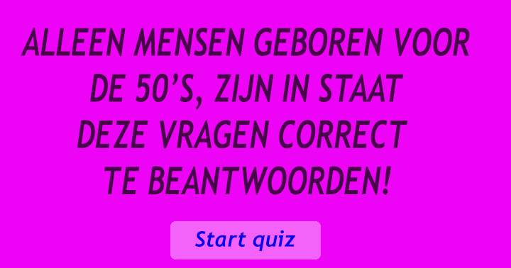 Banner for Geschiedenis quiz