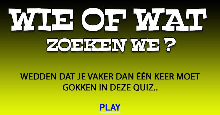 Banner for Wie of wat zoeken we?