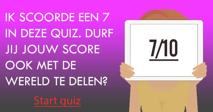 Banner for Jij verslaat mijn score nooit!