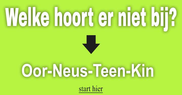 Banner for Weet jij het antwoord? Maak dan gauw deze quiz!