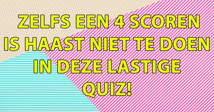 Banner for Quiz: Algemene Kennis 