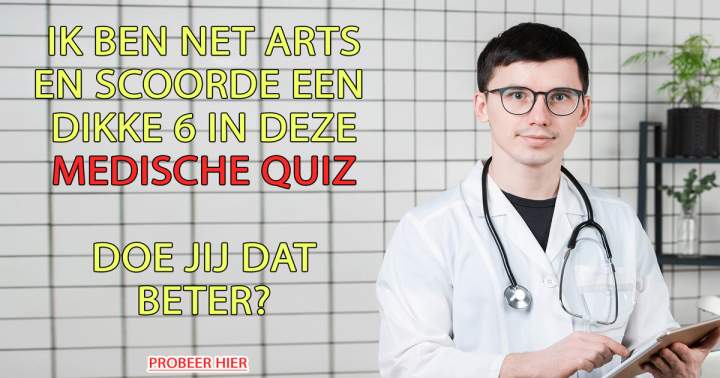 Banner for Zeer pittige medische quiz