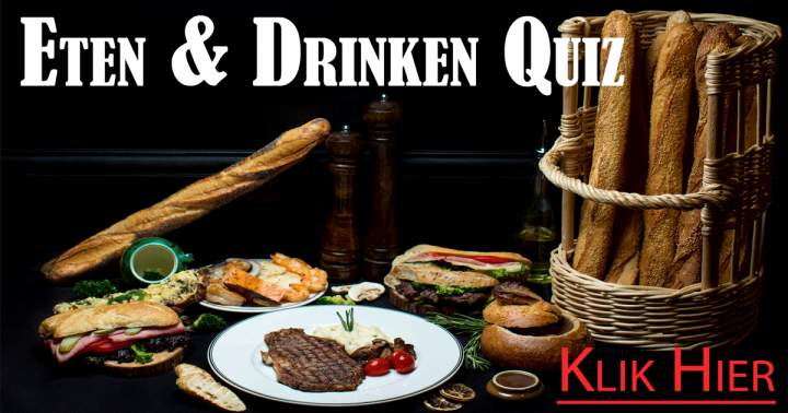 Banner for Eten & Drinken Quiz