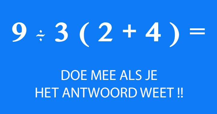 Banner for Een quiz voor de rekenwonders onder ons!