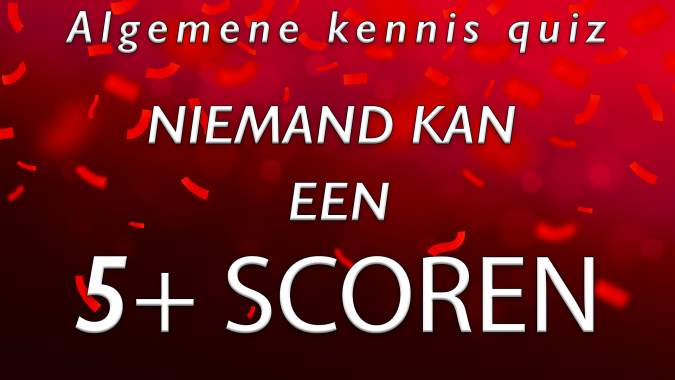 Algemene kennis quiz