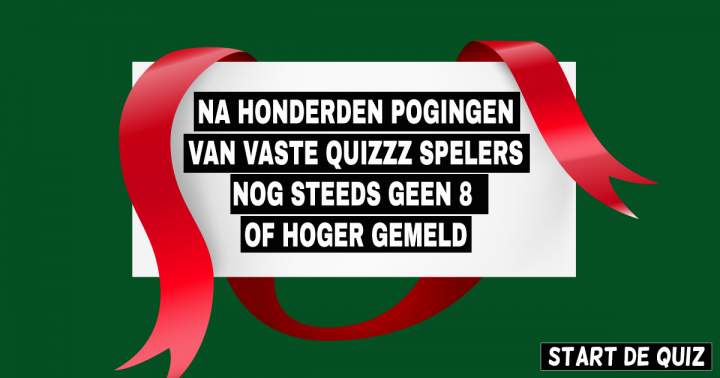 Banner for Misschien dat jij wel een 8 of hoger haalt..