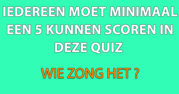 Banner for MOEILIJKE QUIZ 