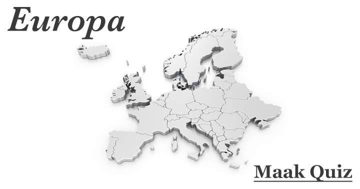 Banner for Pittige geografie quiz over Europa, wat weet jij van dit continent?