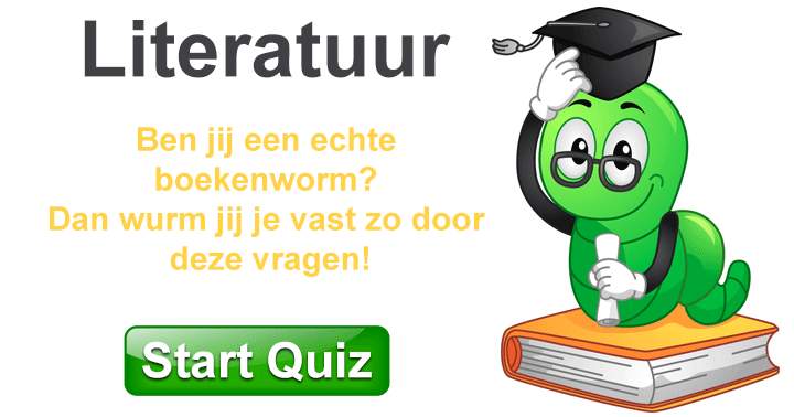 Banner for Ben jij een echte boekenworm? Dan wurm jij je vast zo door deze vragen!