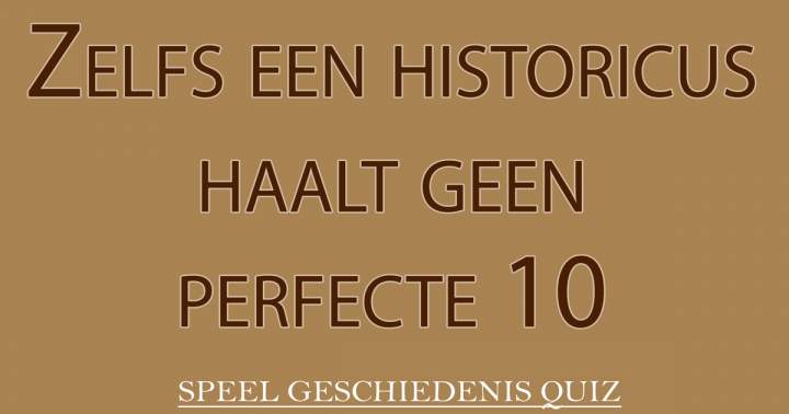 Banner for Lastige Geschiedenis Quiz