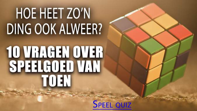 Banner for Nostalgische quiz over speelgoed en spelletjes van toen