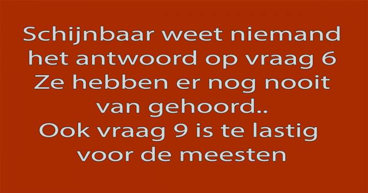 Banner for Trivia Quiz voor pros!