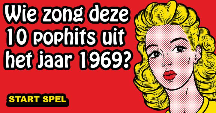 Banner for Wie zongen deze hits uit 1969?