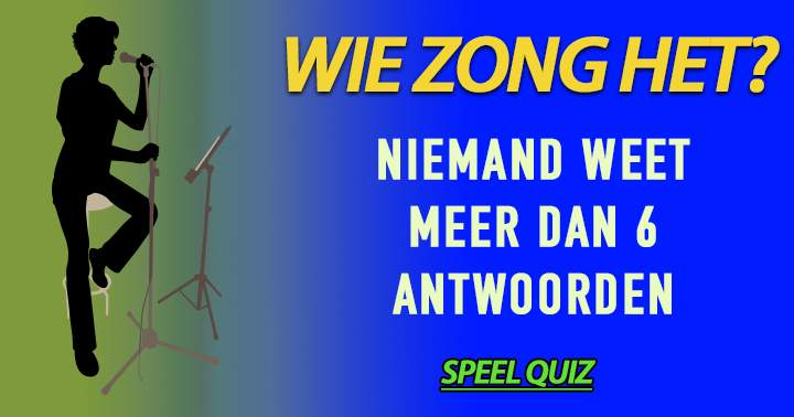 Banner for Niemand weet meer dan 6 goede antwoorden