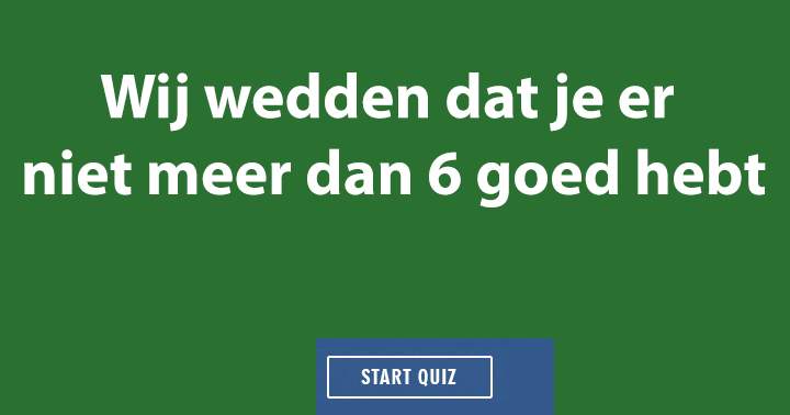 Banner for Een pittige algemene kennis quiz