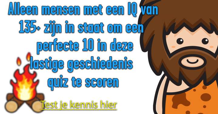 Banner for Een quiz over geschiedenis