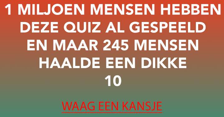 Banner for Deze quiz is alleen voor extreem slimme mensen