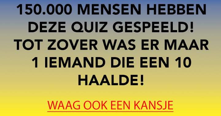 Banner for Ga Jij De Tweede Met Een 10 Worden?!