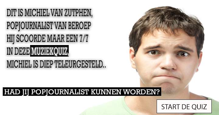 Banner for Versla jij deze popjournalist?