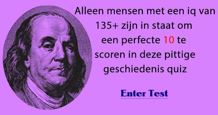 Banner for Pittige geschiedenis quiz