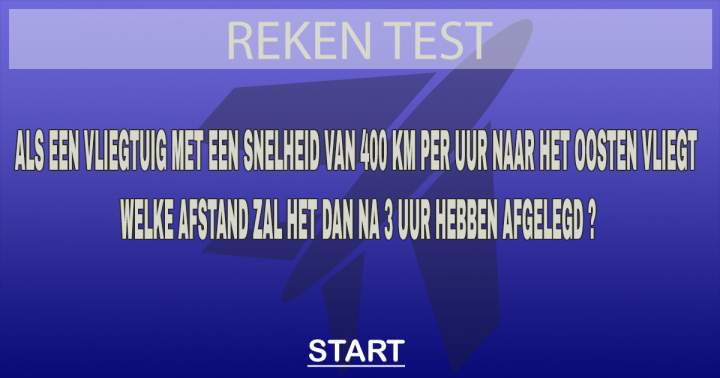 Banner for Reken Test