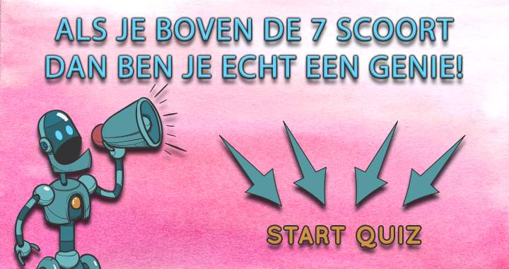 Banner for Ben jij een genie?