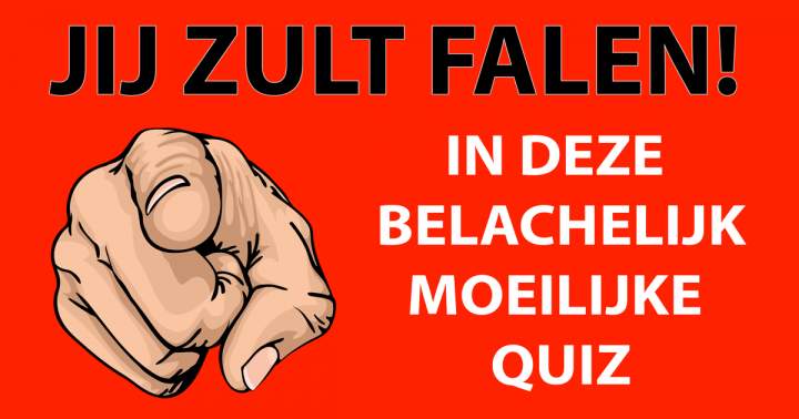 Banner for 'Belachelijk Moeilijke Quiz'! 