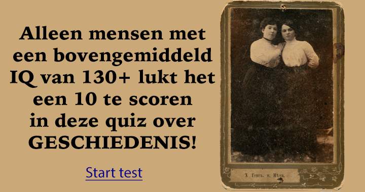 Banner for Is jouw IQ hoog genoeg om een foutloze 10 te scoren?