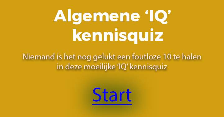 Algemene Kennis Quiz