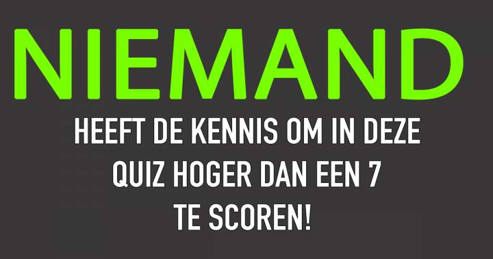 Banner for Quiz: Algemene Kennis 