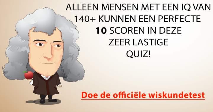 Banner for Uitdagende Wiskundequiz