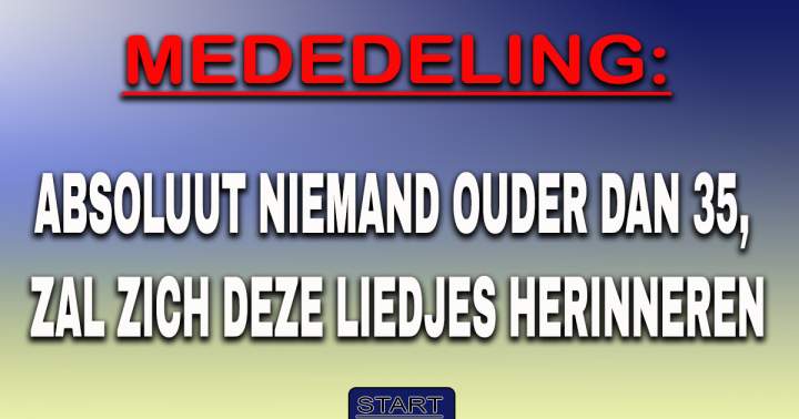 Banner for Ouder dan 35? Dat wordt een zware dobber..