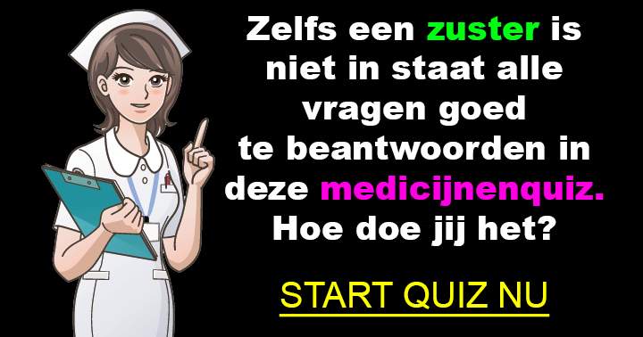 Quiz over de medische wereld