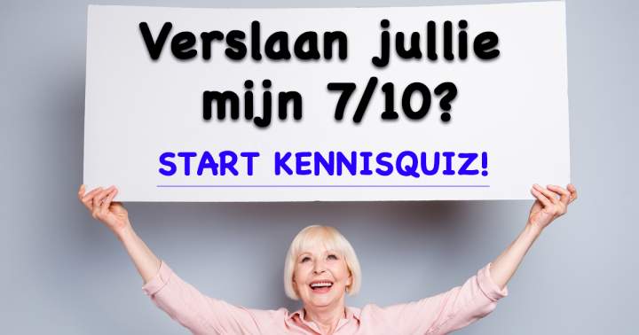 Banner for Algemene kennisquiz voor liefhebbers!