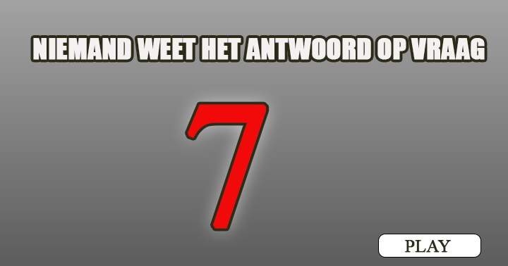 Banner for Jij wel? Bij 7 of hoger direct delen!